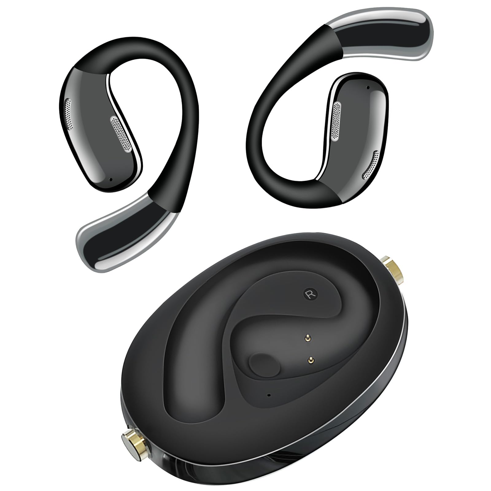 AI Language Translator Earbuds, Translation Earbuds Real Time, 3-in-1 Earbud Translator 144 Languages & Accents, Translation Headphones Fit iOS &