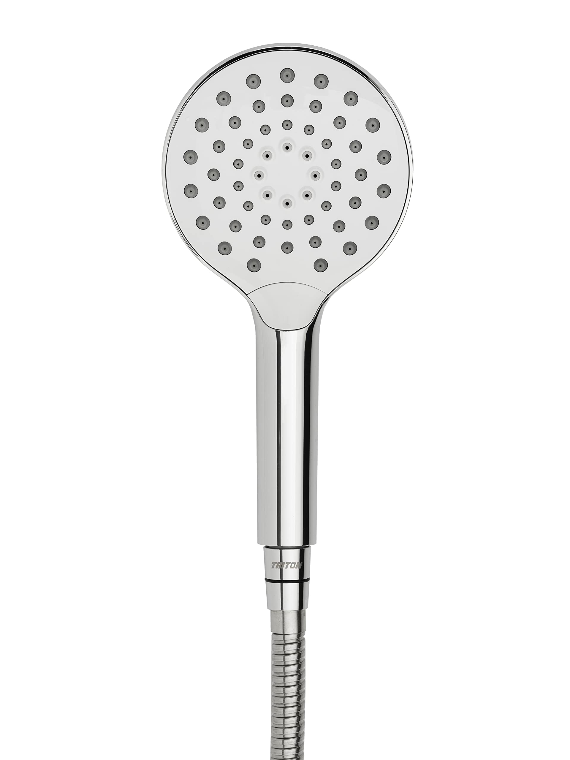 Triton Olivia Duschkopf - 5 Strahlarten, Verchromt, Universell Für Alle Duschen