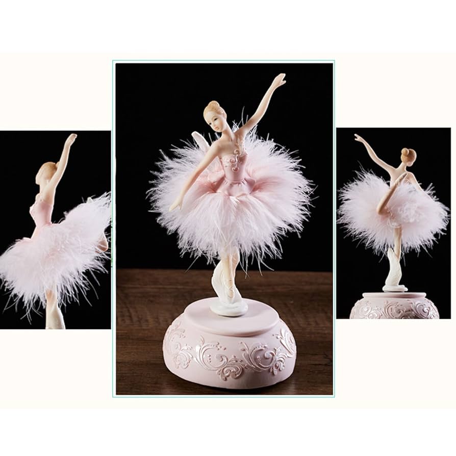 新品、wonderful lifeのハンドメイドの木製オルゴール、バレエ 新品、wonderful lifeのハンドメイドの木製オルゴール、バレエ