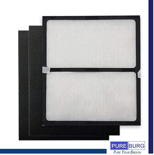 Miniatura 4 de PUREBURG Juego de filtros de repuesto compatibles con Idylis IAP-10-280 purificador de aire (IAF-H-100C + IAF-H-100D) Filtro TIPO C+D