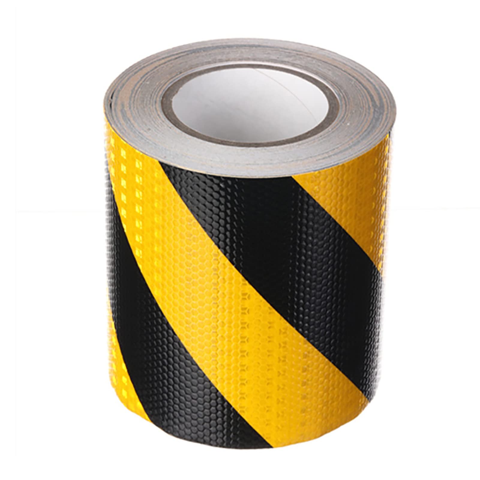 WDJBPSH Cintas de Aviso de Seguridad 25m De Longitud Cinta Reflectante Negro Y Amarillo Impermeable Al Exterior Cinta De Precaución para Camino De Entrada/Barricada/Señal De Ruta (Size : 15cm Wide)