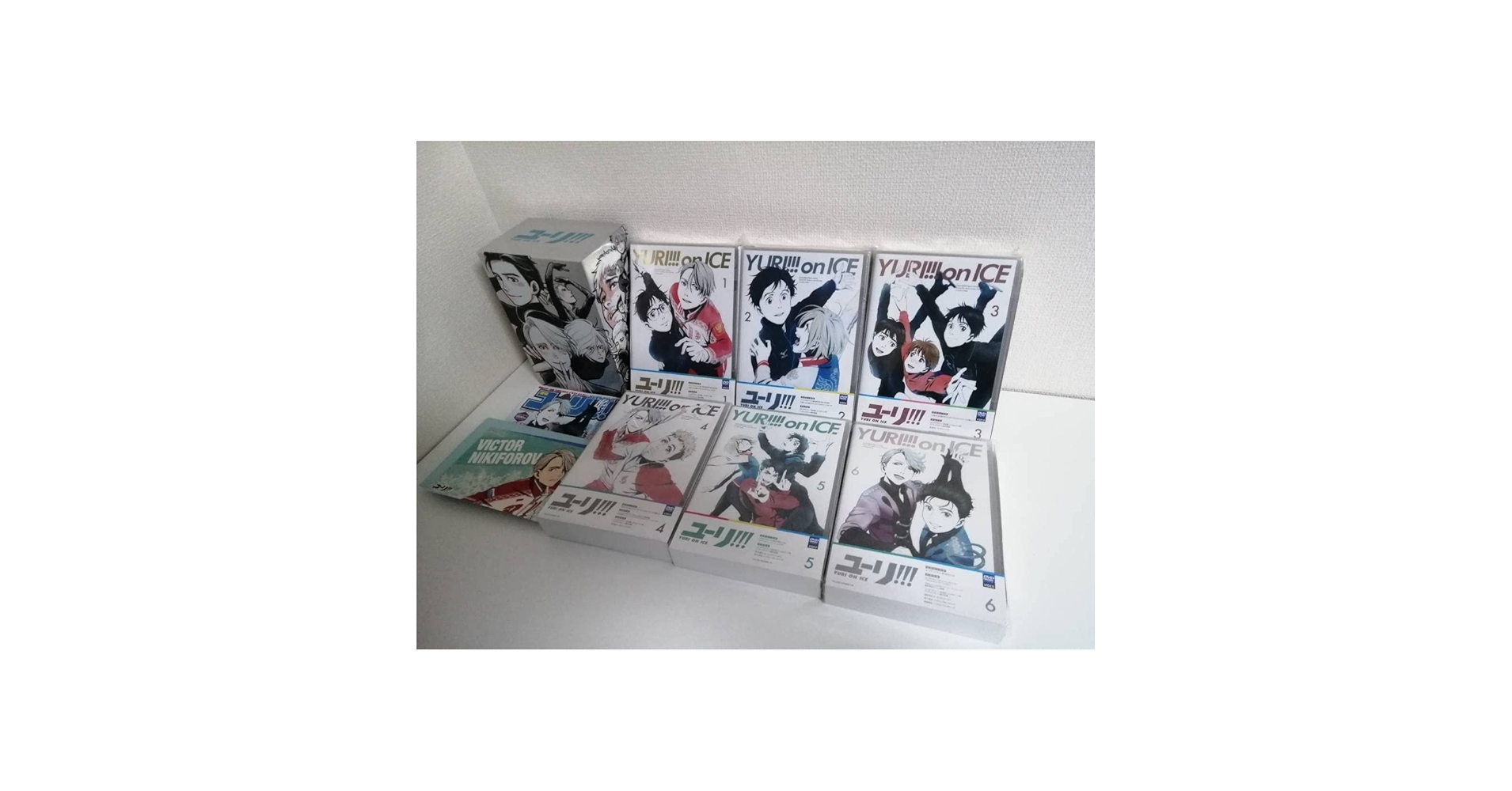 ユーリ!!! on ICE DVD 全6巻セット Amazon.co.jp: ユーリ!!! on ICE 初回限定版 DVD 全6巻セット