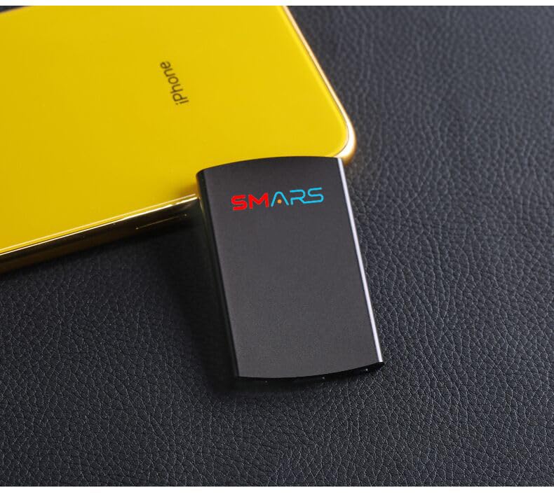 Smars Ultrathin Voice Recorder | 64GB Inbuilt Memory with 750 Hours Recording | Voice Activated One Key Operation Dictaphone for Business, Meetings, Lectures-image-6