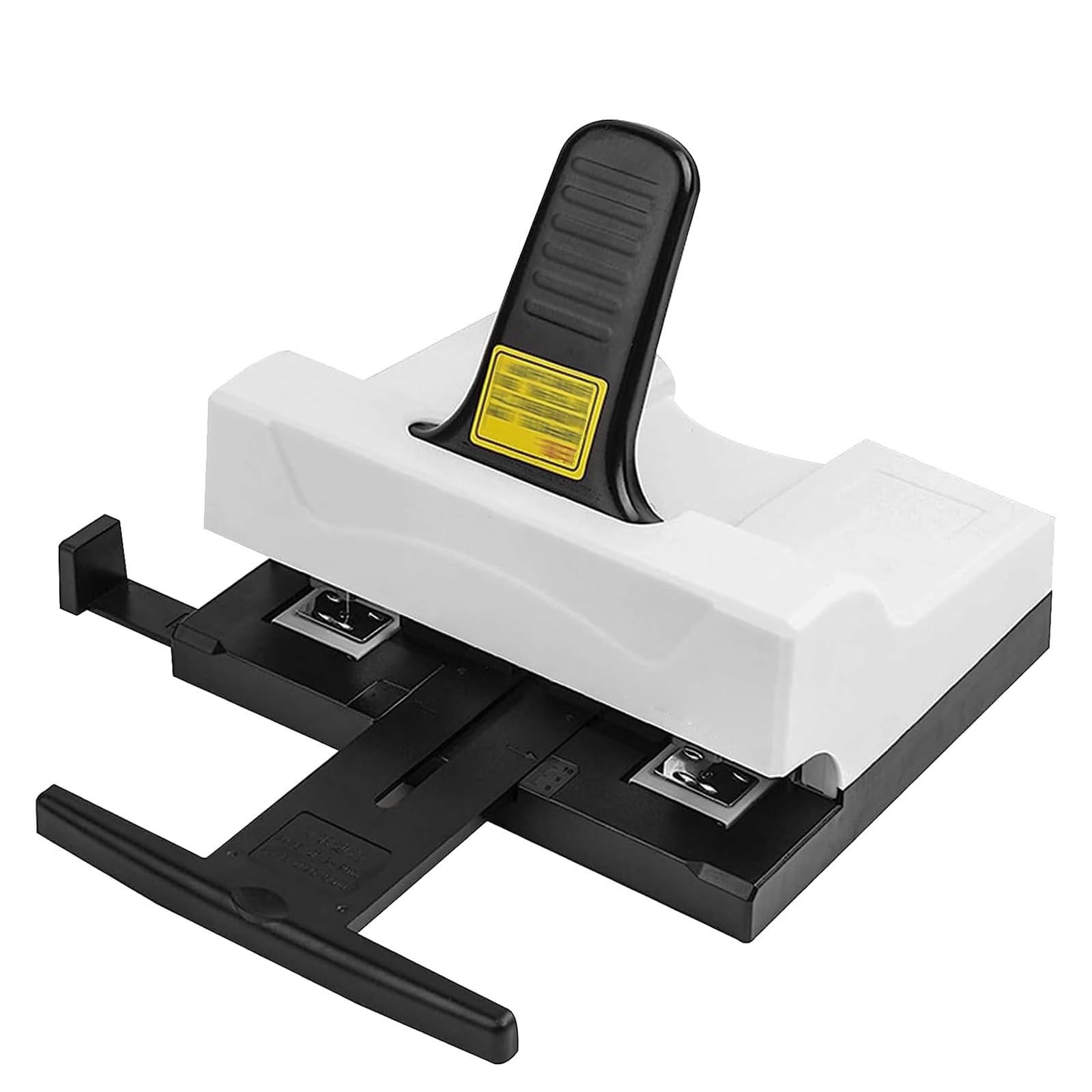 Doppellochhefter, einstellbare Papiertiefe, robuste Bindemaschine für Büro, Zuhause, Schule