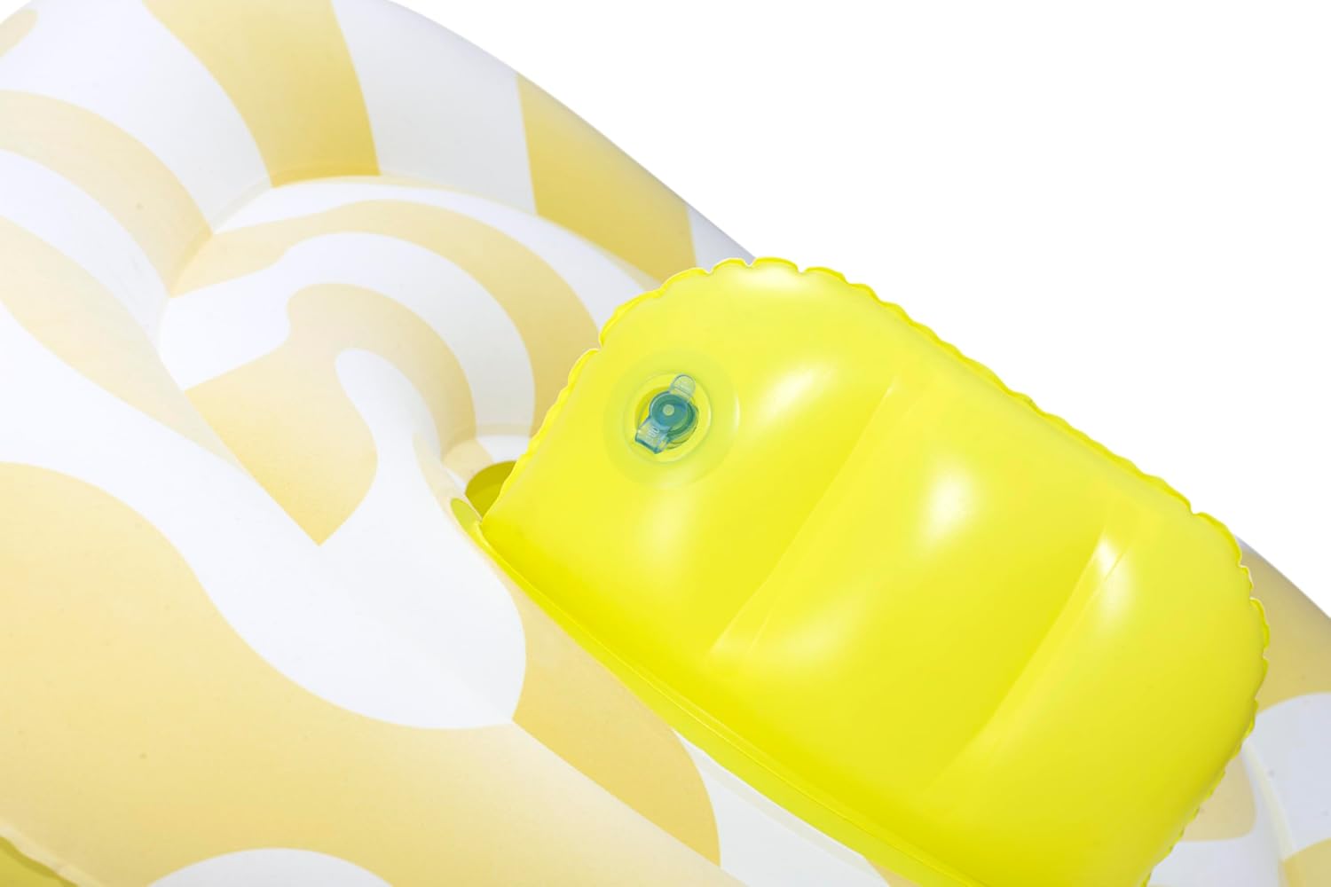 Bestway Comfort Plush Wavy Square 2-Ring Baby Boat, 31' x 31'/79 cm x 79 cm