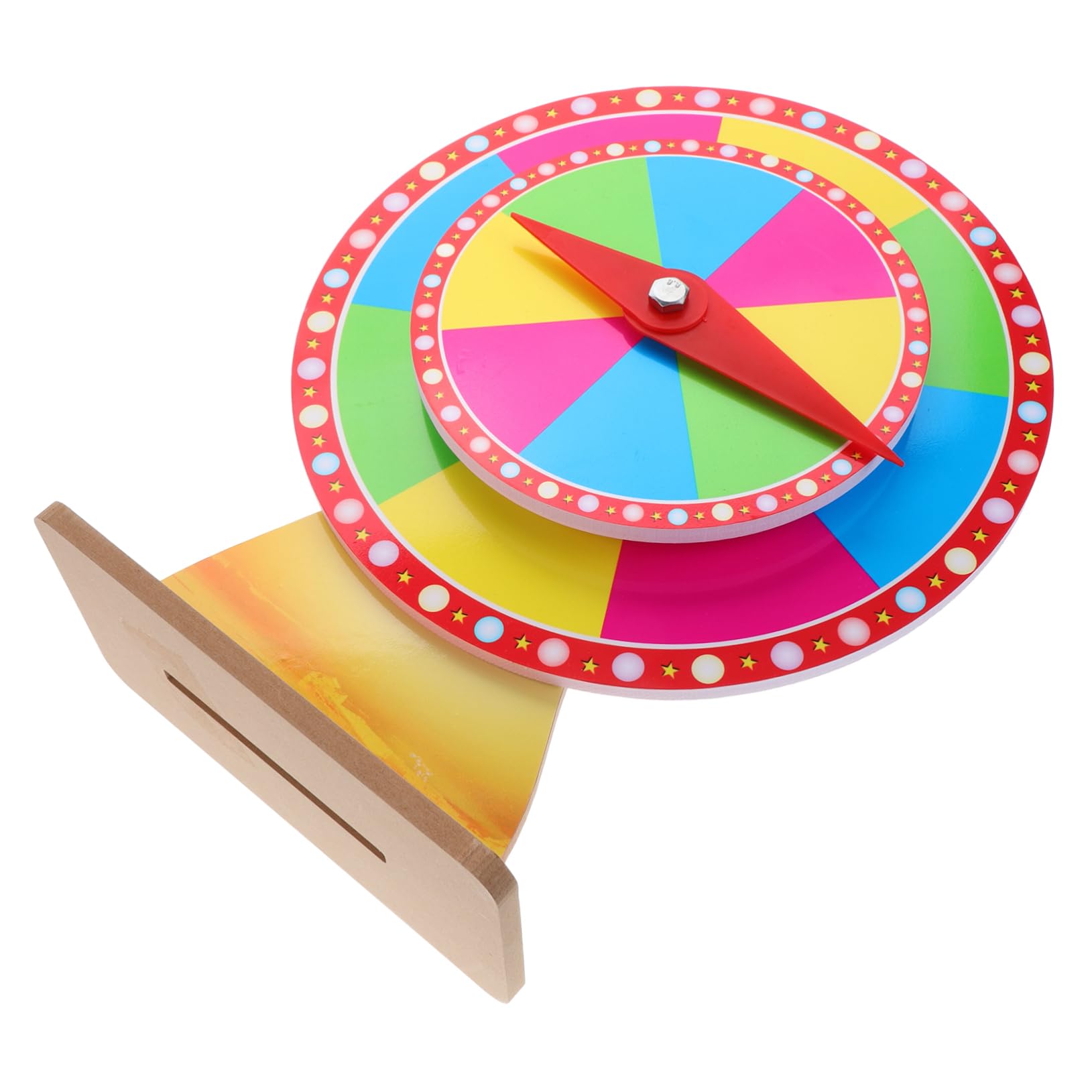 Vaguelly Ruota Girevole per Premi Ruota della Lotteria Personalizzabile Accessorio per Giochi da Tavolo per Eventi Festivi