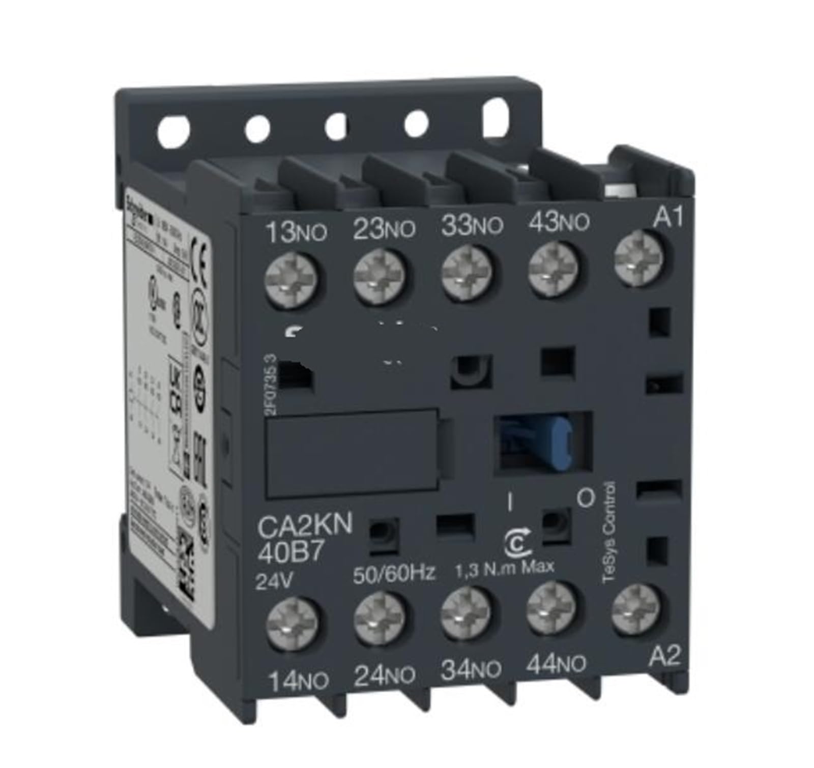 Relais de commande CA2KN40P7 haute performance 4NO 230V AC isolation 690V