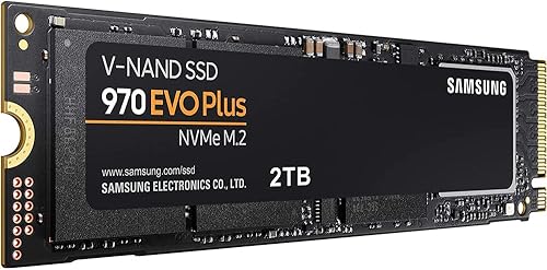 Miniatura 3 de SAMSUNG MZ-V7S2T0BAM 970 EVO Plus NVMe M.2 SSD de 2 TB, paquete de 2 unidades