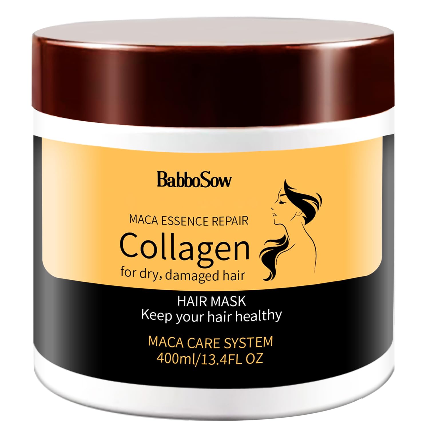 Hair Mask Collagen, Hair Masks for Dry Damaged Hair Argan Oil Collagen Hair Mask Essence