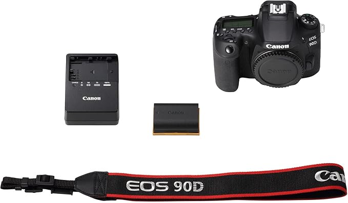 Cámara Canon DSLR EOS 90D Negra Body Only miniatura 2