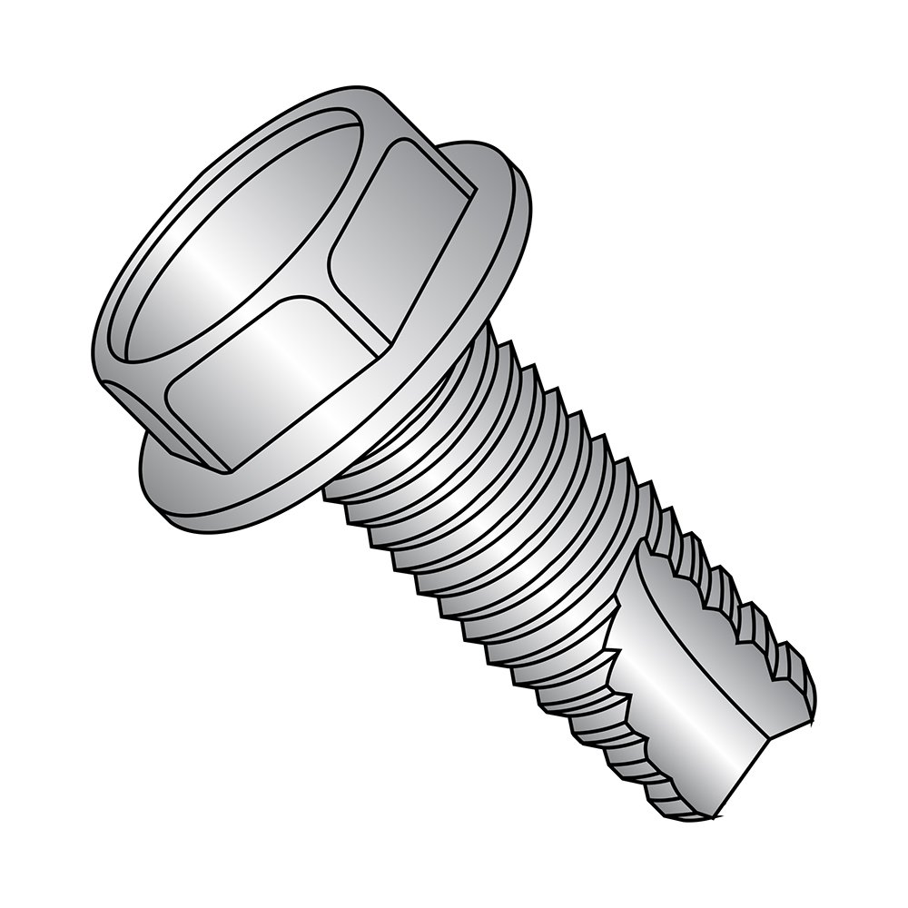 Small Parts 31163W188 188 Stainless Steel Thread Cutting Screw, Plain