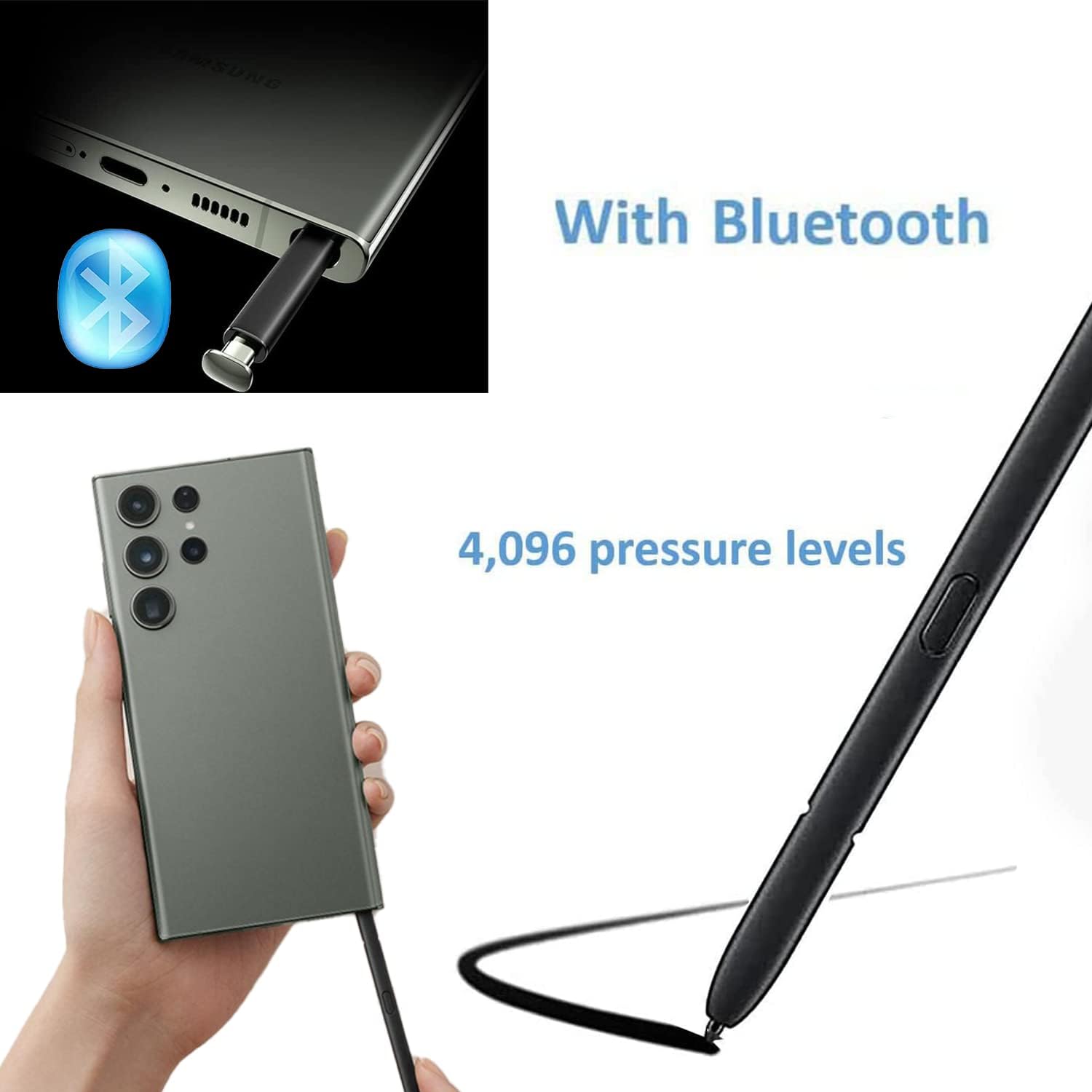 Samsung Galaxy S23 Ultra 本体 + Sペン + 付属品 Amazon.com: Galaxy S23 Ultra S Pen with Bluetooth Replacement for