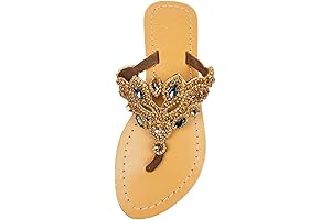 Rhinestone Sandals - CARLOTA