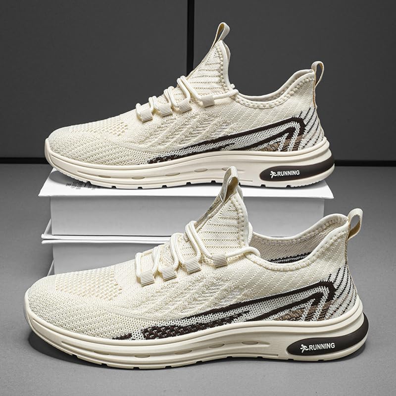 Men's Road-Running-Shoes Walking Fashion Athletic Sneakers Working Gym Comfortable Breathable Mesh Soft Sole Shoes2