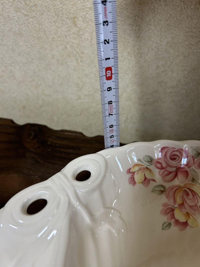 Amazon.co.jp: 昭和レトロ オードブル皿 HANAGEN JAPAN 食器 花柄