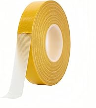 Hemming Tape, 65.6 ft x 0.4 inches (20 m) x 0.4 inches (1 cm), Double Sided Tape, Strong Fabric Adhesive, No Ironing Necessary, Thin, Good Sewing Tape, Fabric Tape, Durable, Mending Tape, For Trousers