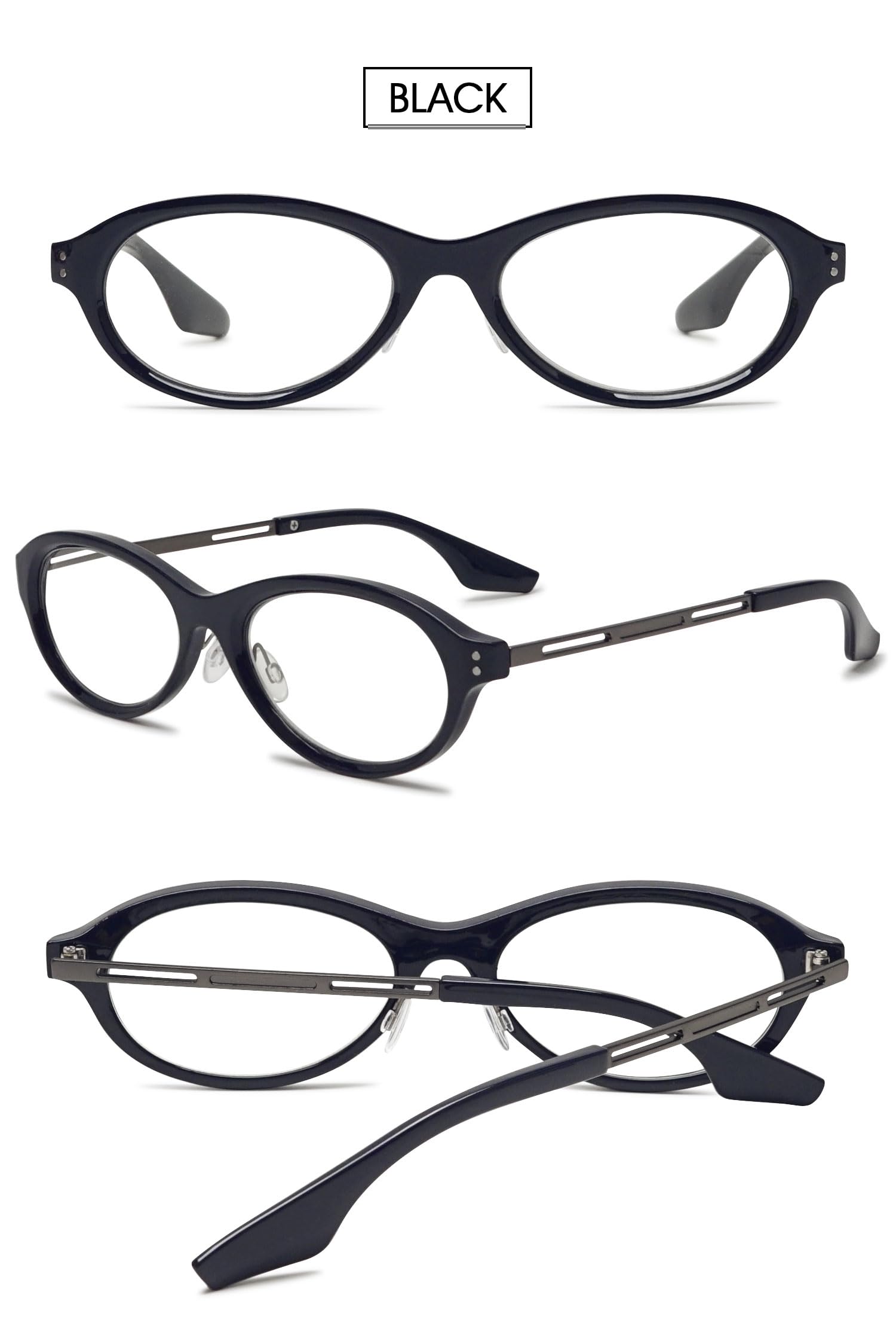 VEVESMUNDO Damen Katzenauge Selbsttönende Lesebrille Blaulichtfilter Photochrome Getönt Brillen mit Sonnenschutz