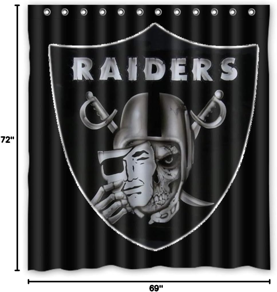 69 x 72 inch Art Style Shower Curtain with Hooks