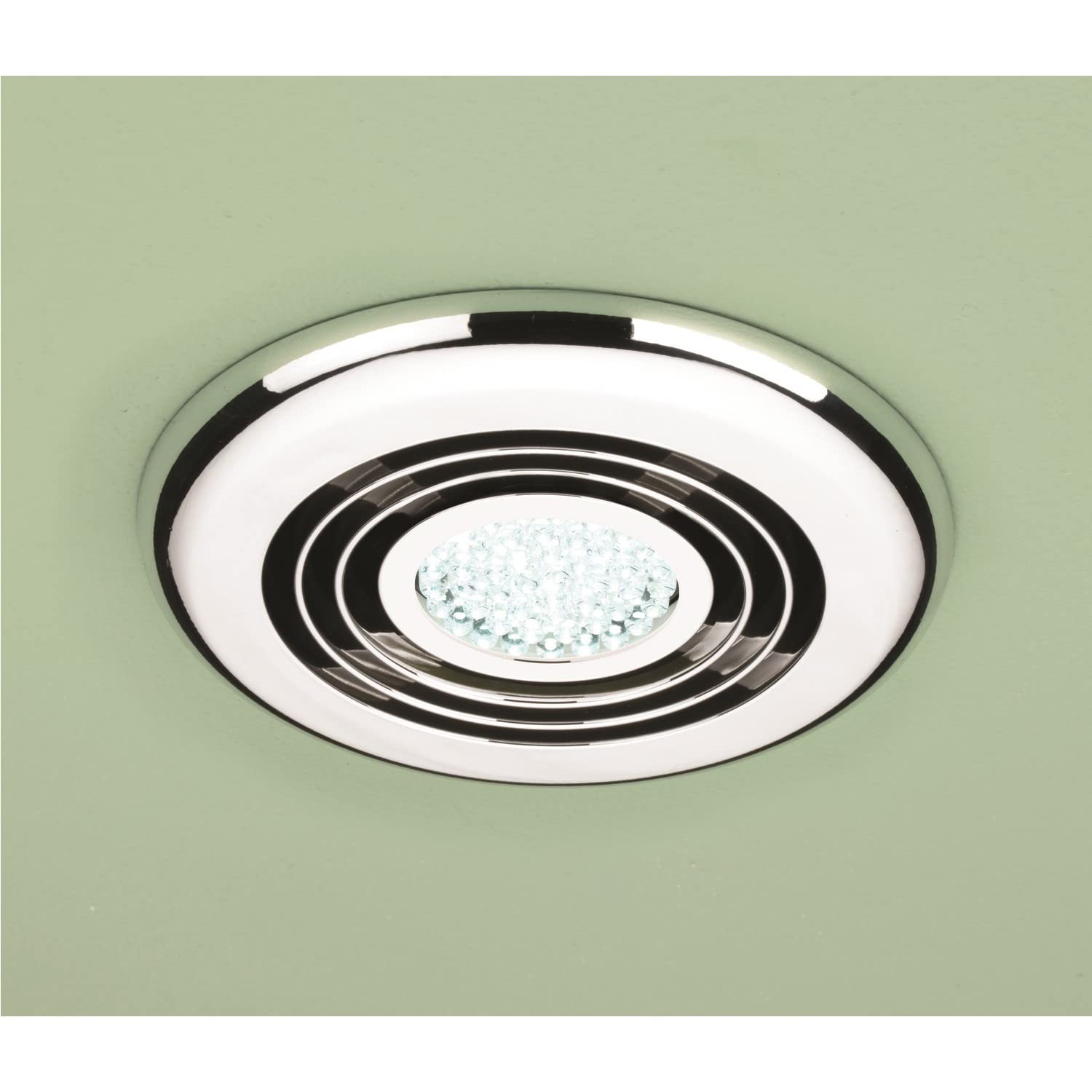 Aquarius Tornado Wet Room Inline Fan Cool White Led Showerlight Aq327C from B&Q