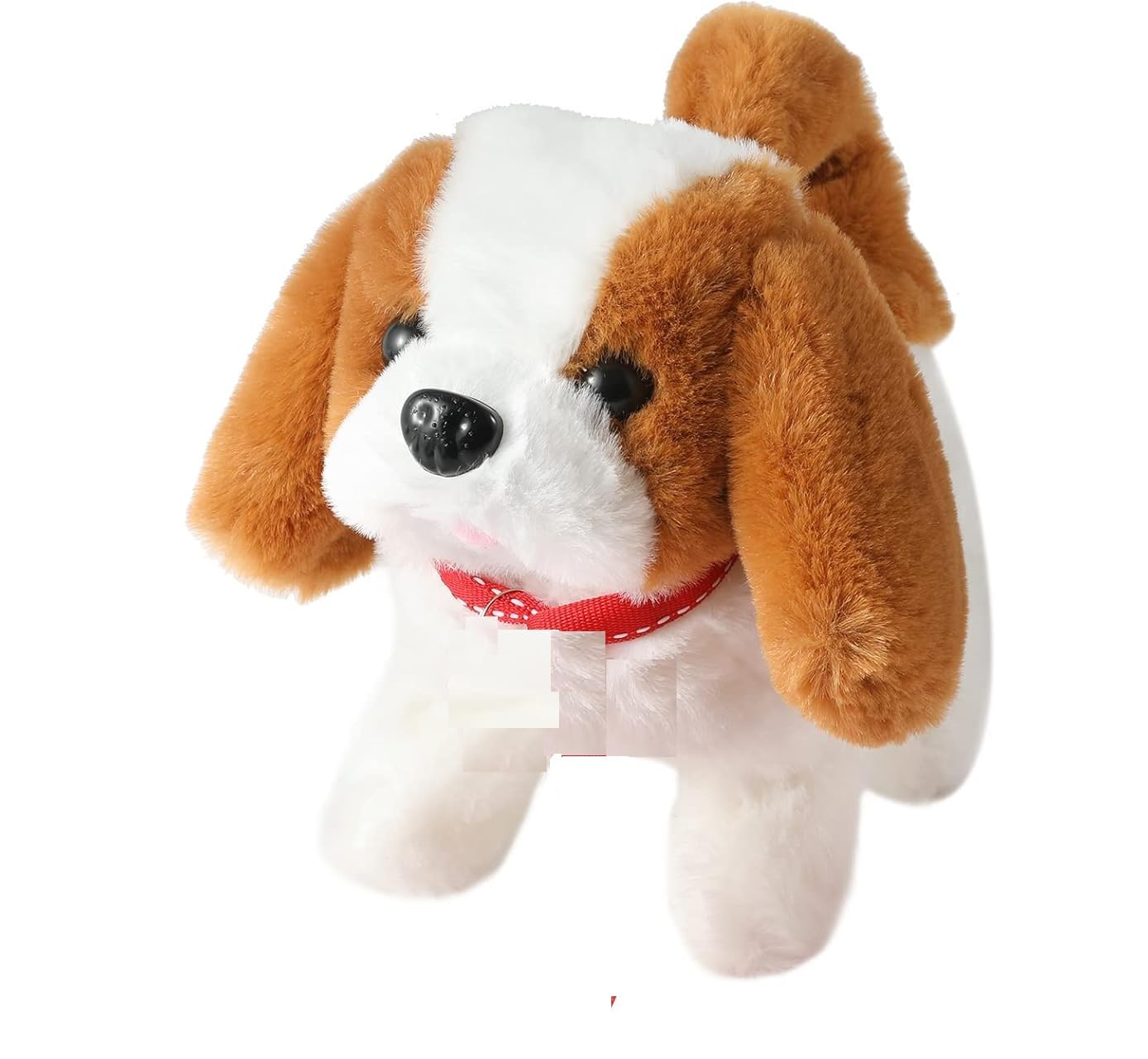 bestie toys toy dogs for 3-8 year old boys girls - interactive walking barking dog toy for kids, realistic puppy design, soft plush material, durable construction
