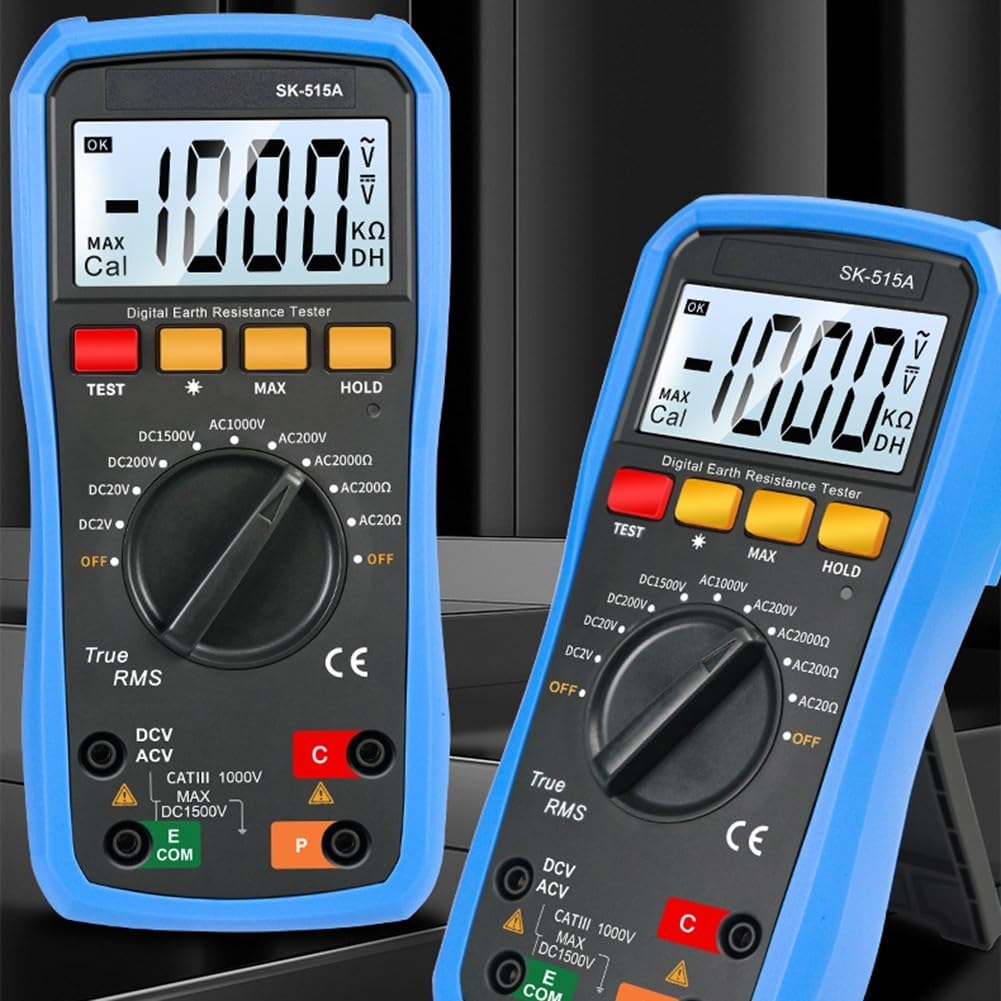 Digitales Multimeter, Isolations- und Massetester (Industrie) mit hochpräzisem Sensor für zuverlässige elektrische Reparatur