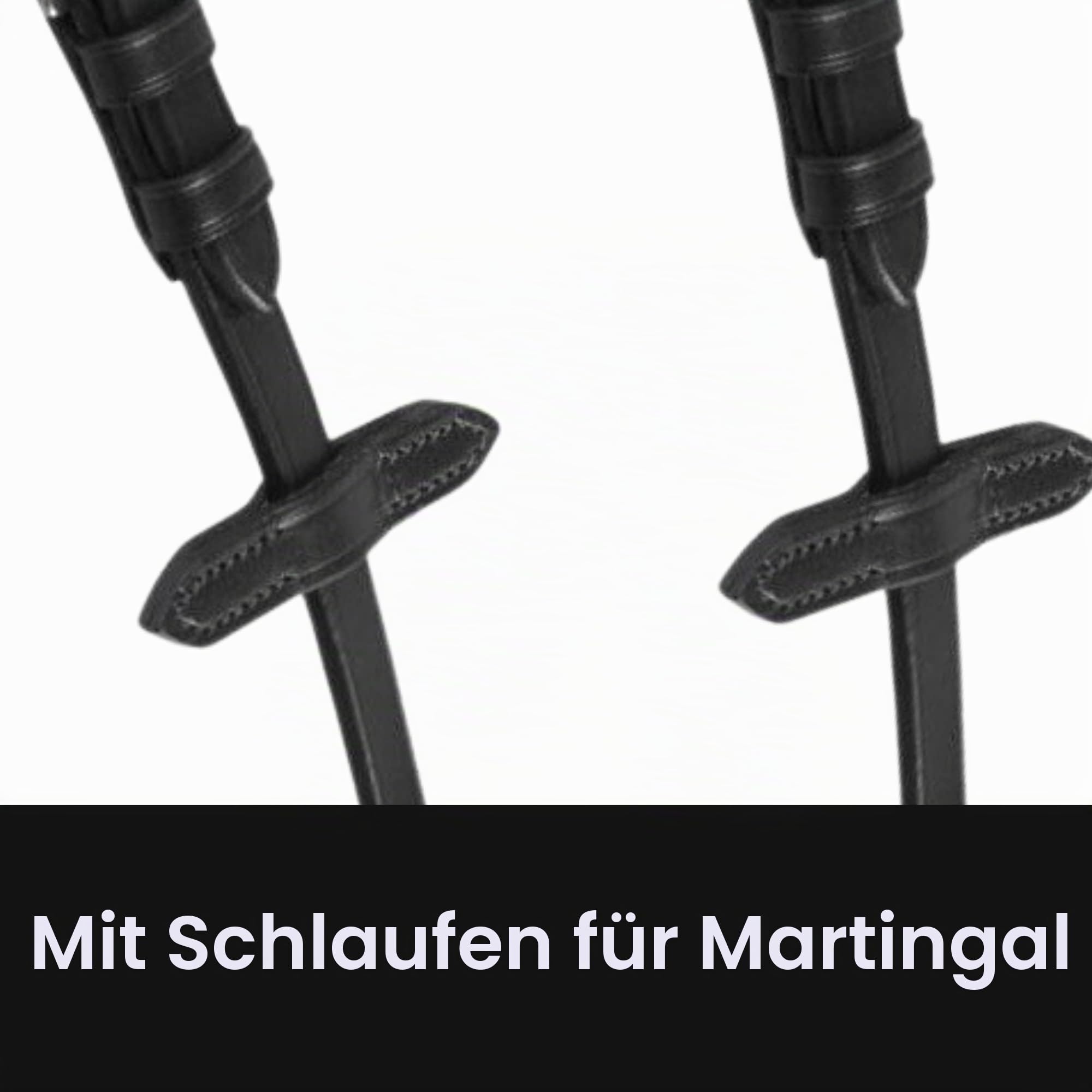 Start Reiten Gummizügel rutschfestes Muster