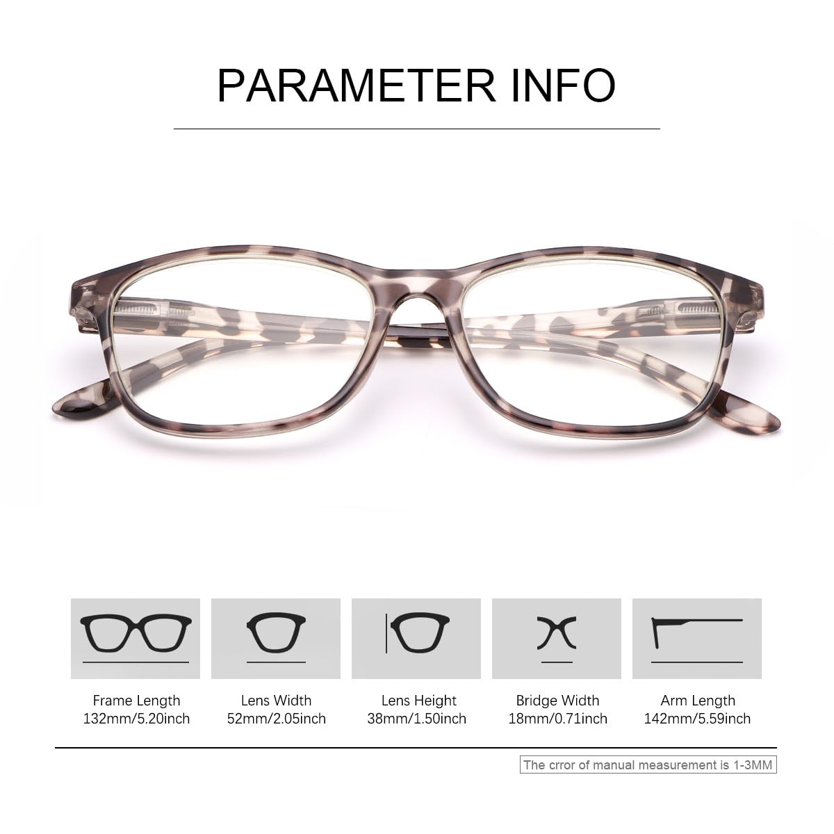 Photochromic Transition Nearsighted Distance Glasses For Men Women Retro Myopia Glasses TR90 Lightweight Negative Power Shortsighted Eyeglasses Classic Full Frame Eyewear Anit UV and Glare Sunglasses