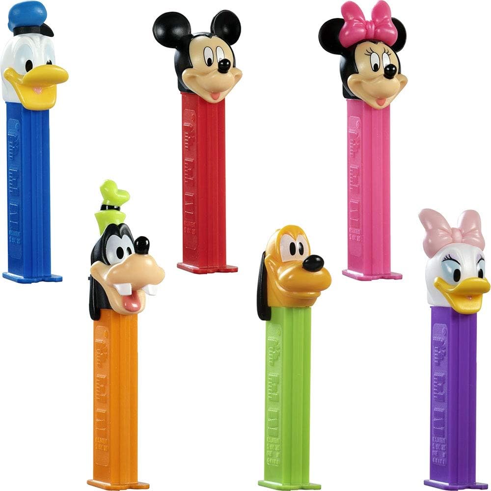 Pez Dispenser With Two Refils (Sold Singly, ONE Random Character Supplied)