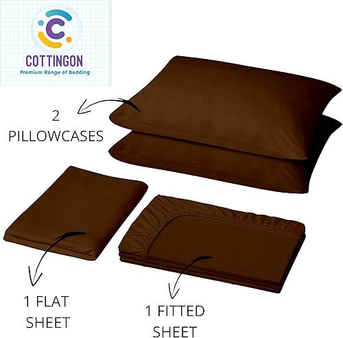 Miniatura 2 de Cottingon Rv King - Juego de sábanas de 4 piezas de 72 x 80 pulgadas para campistas, microfibra suave de lujo que se adapta a colchones RV de 6 a 10