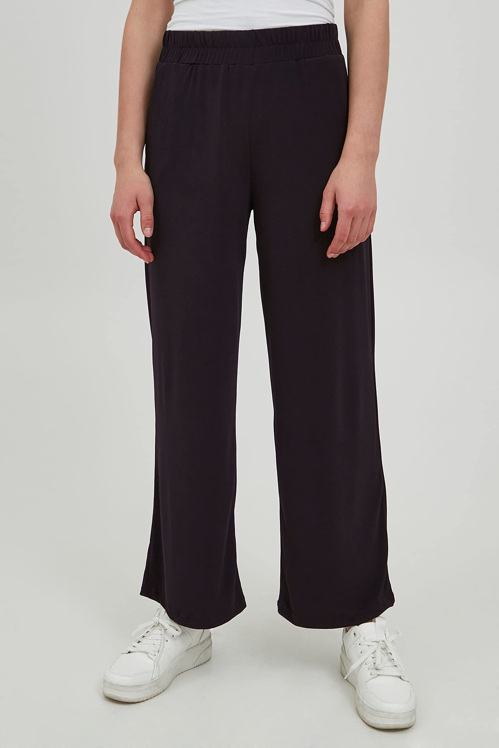 ICHI IHLIMA PA Damen Culotte Hose Stoffhose mit Stretch