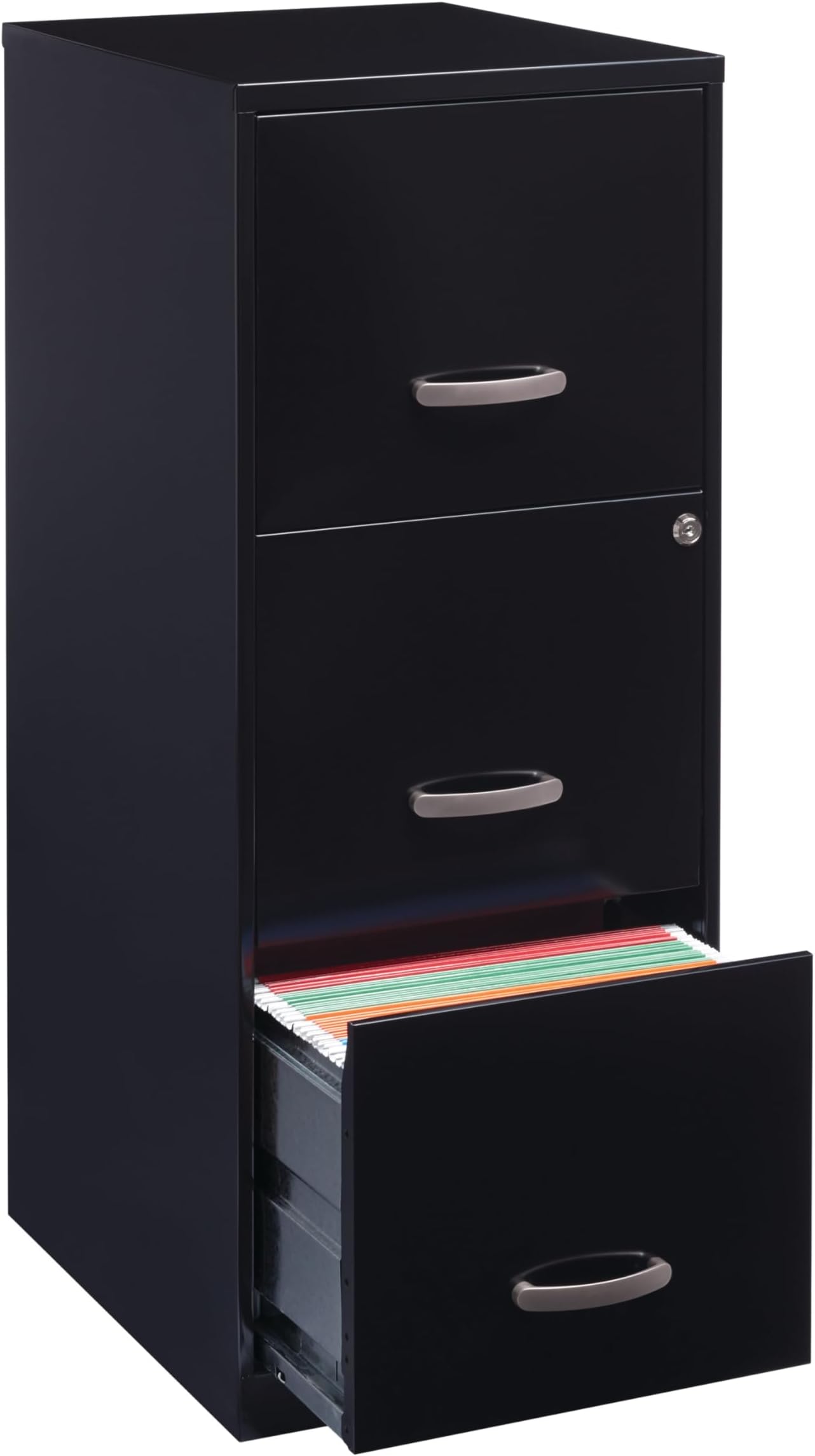 Lorell SOHO 18" 3Drawer Vertical File Dimensions (L x W x