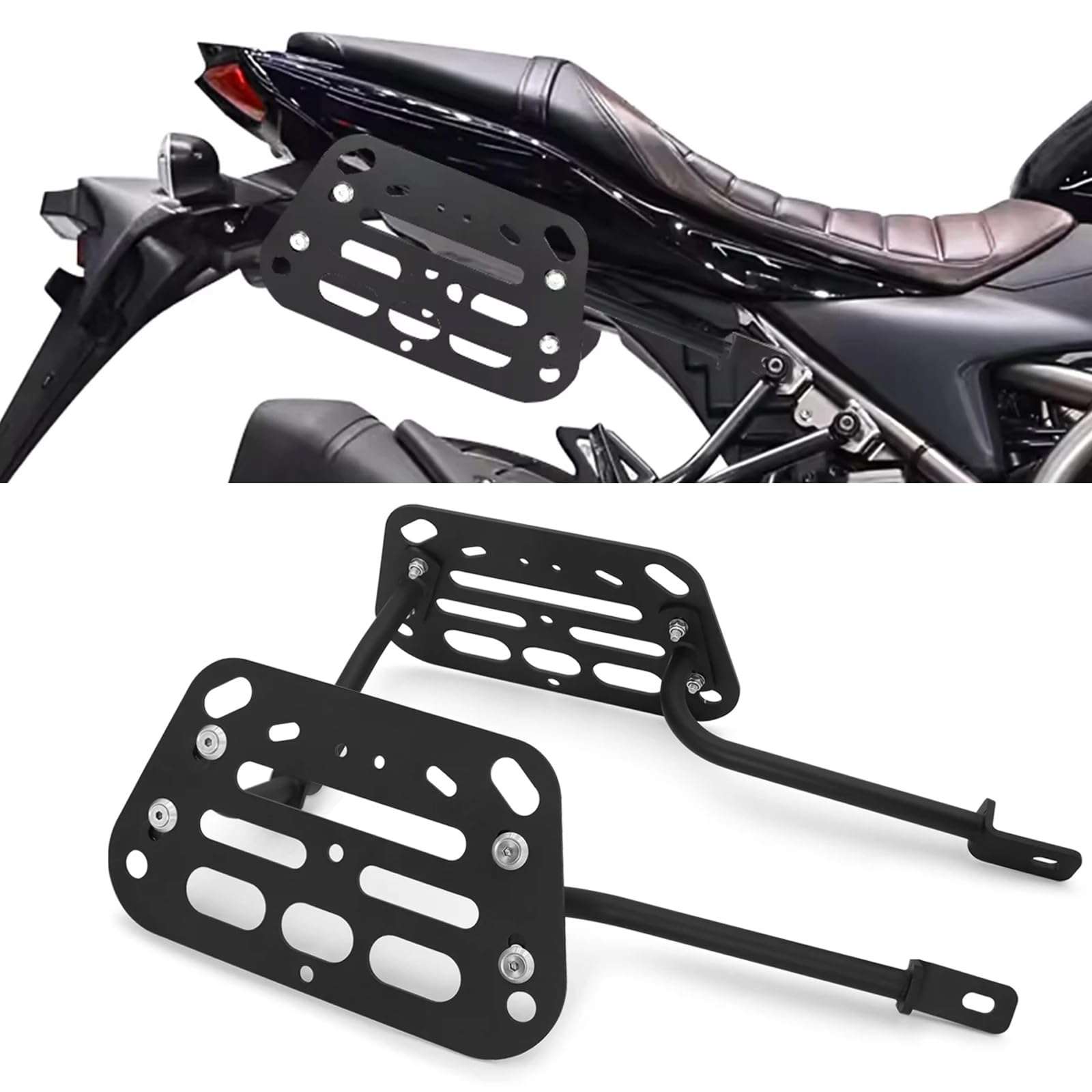 VORILES　FOR SV650X　バイクサイドケースブラケット　荷物ラック VORILES FOR SV650X バイクサイドケースブラケット 荷物ラック Amazon
