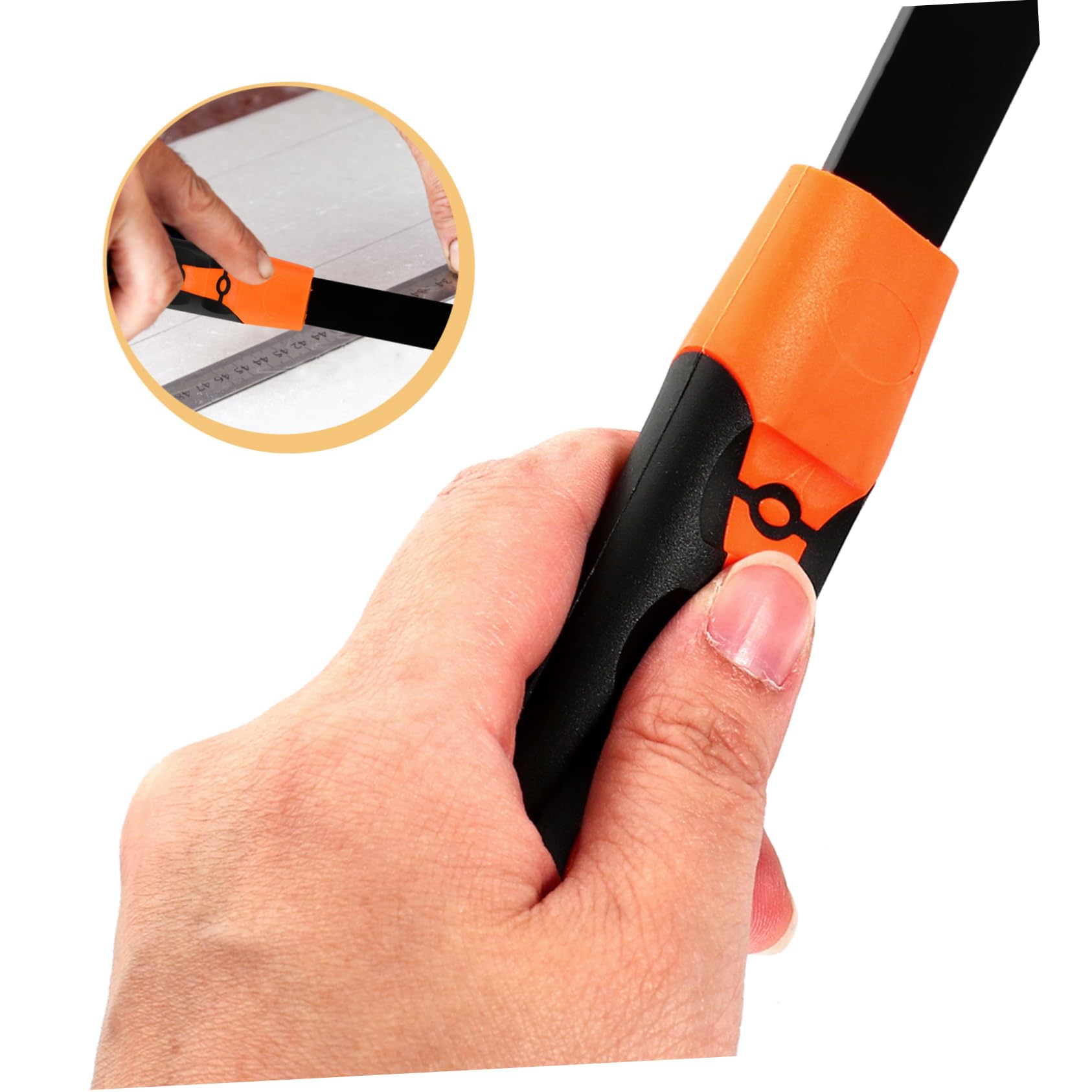 BUTIFULSIC Rubber Steel Ceiling Cutter Gypsum Board Cutting Tool Drywall Knife Ceiling Cutters Diy Professional Cutting Knife