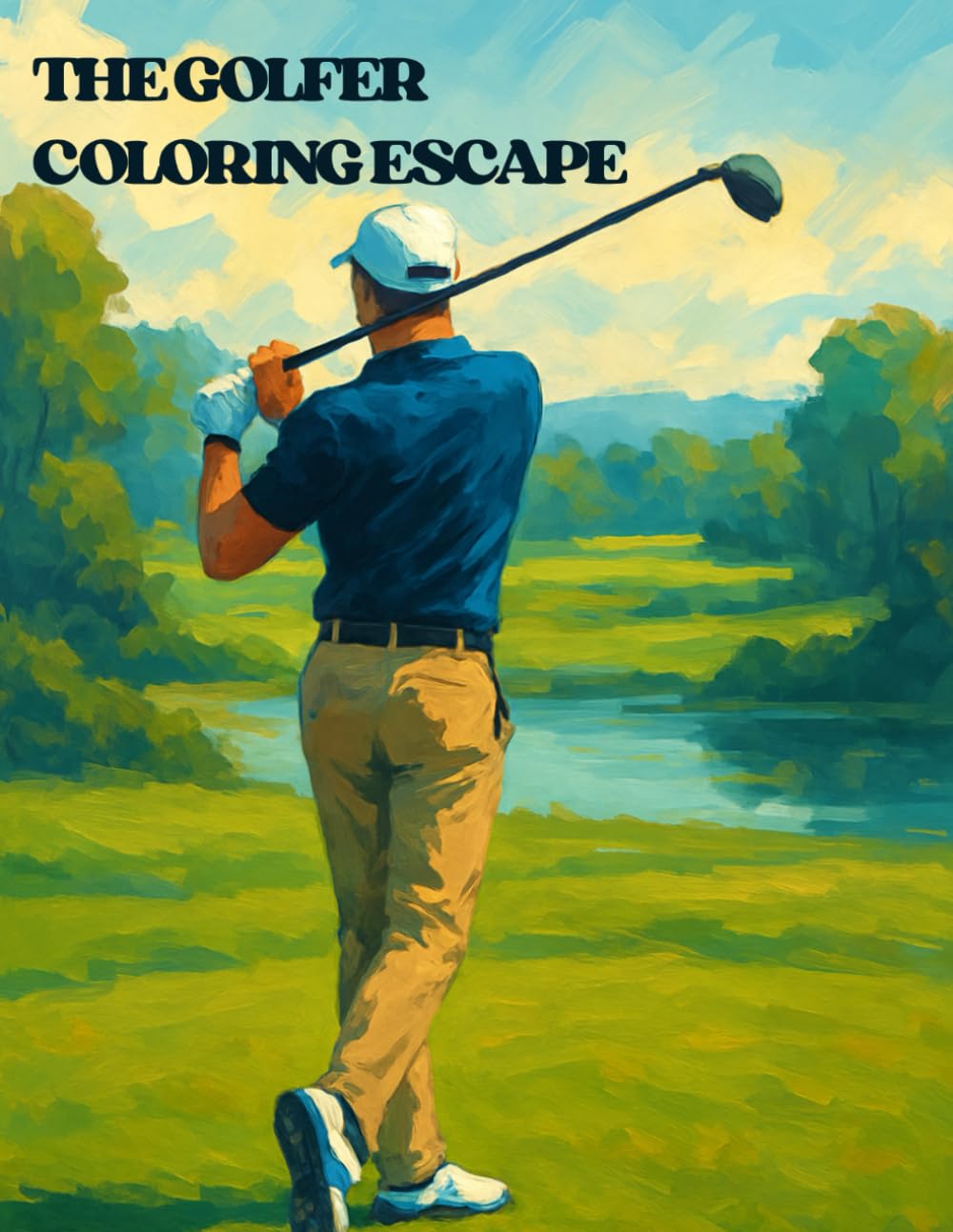 The Golfer’s Coloring Escape: Swing Into Creativity: 50+ Detailed Scenes of Golf Courses, Players in Action & Scenic Greens to Color & Unwind