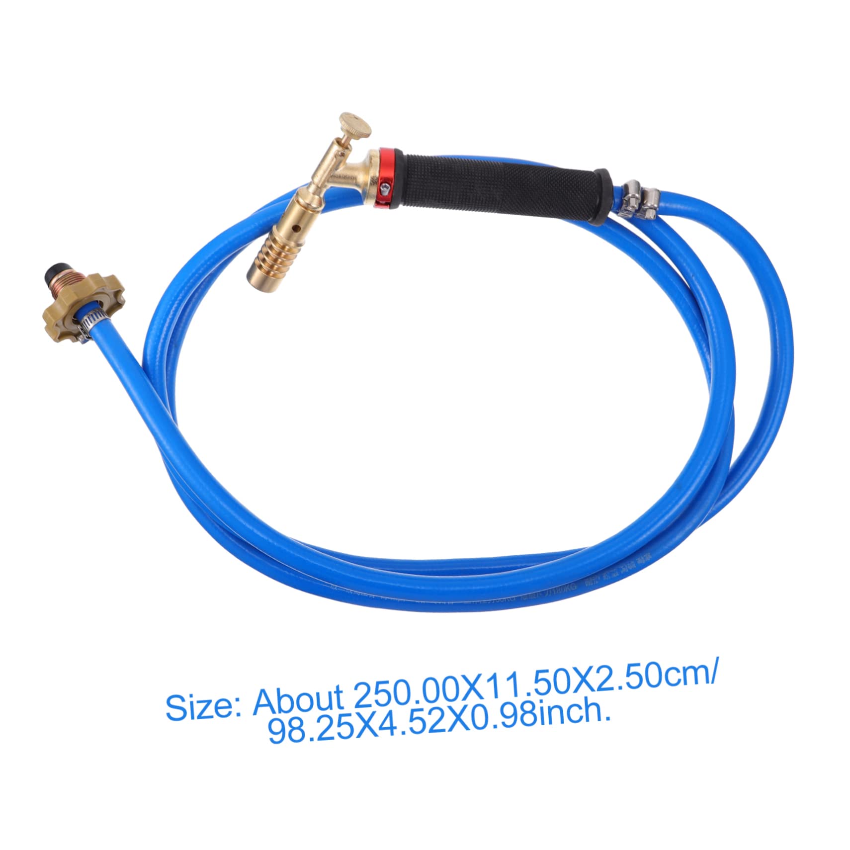 FUNOMOCYA Liquefied Gas Torch Flashlight Air Conditioner Hose Mini Gas Torch Welding Torch Window Well Covers High- Temperature Flame Torch Acetylene Torch Heat Shrink Torch Copper Blue