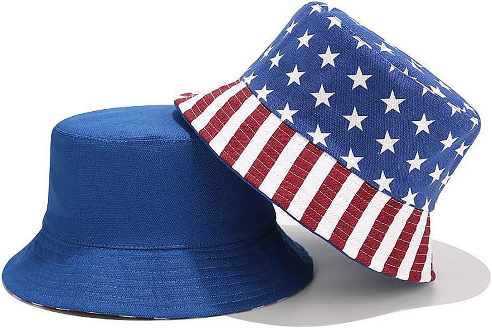 XYIYI Cute Bucket Hat Beach Fisherman Hats for Women, Reversible Double-Side-Wear - Image 3