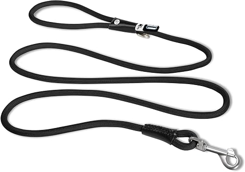 Stretch Comfort Leash Black M