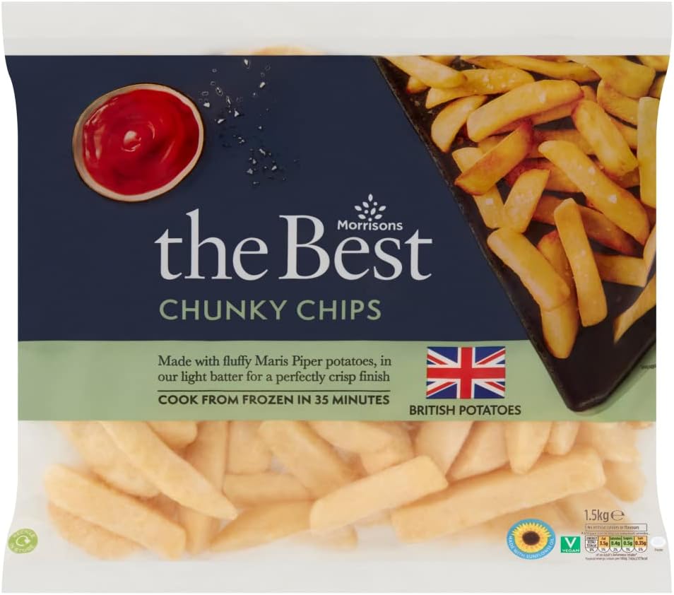 Morrisons The Best Chunky Oven Chips, 1.5kg (Frozen)