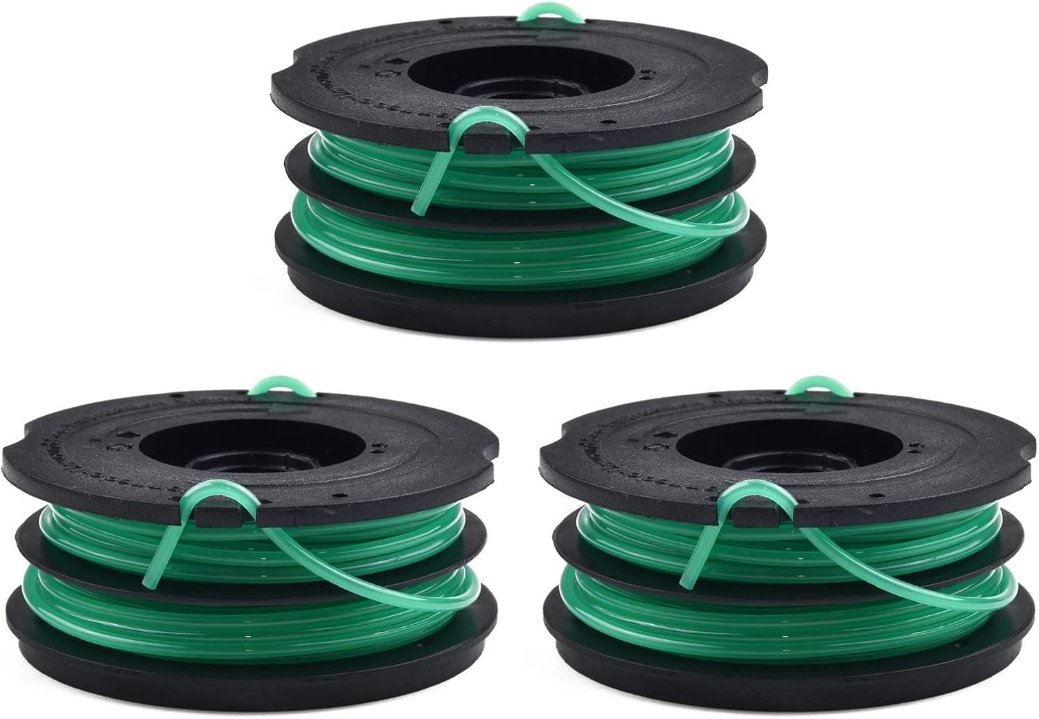 YUETTYY 1/3/5 Pack Replacement Grass Trimmer Thread Spool Line for Black & Decker GL701 GL710 GL716 GL720 GL741 Grass Trimmer Spool & Line Accessory (3PCS)