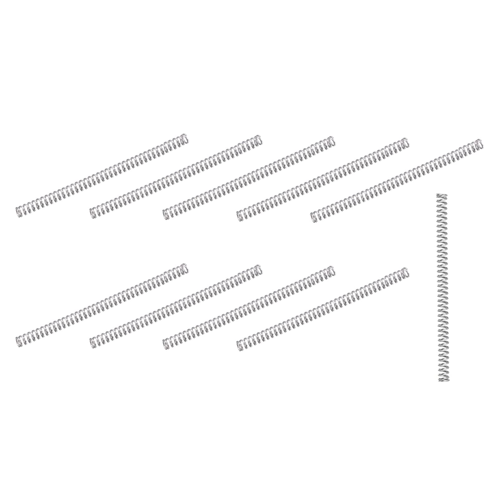 METALLIXITY Compression Spring (0.4x5mm OD,25mm Free Length) 10Pcs, Silver — Amazon image 22