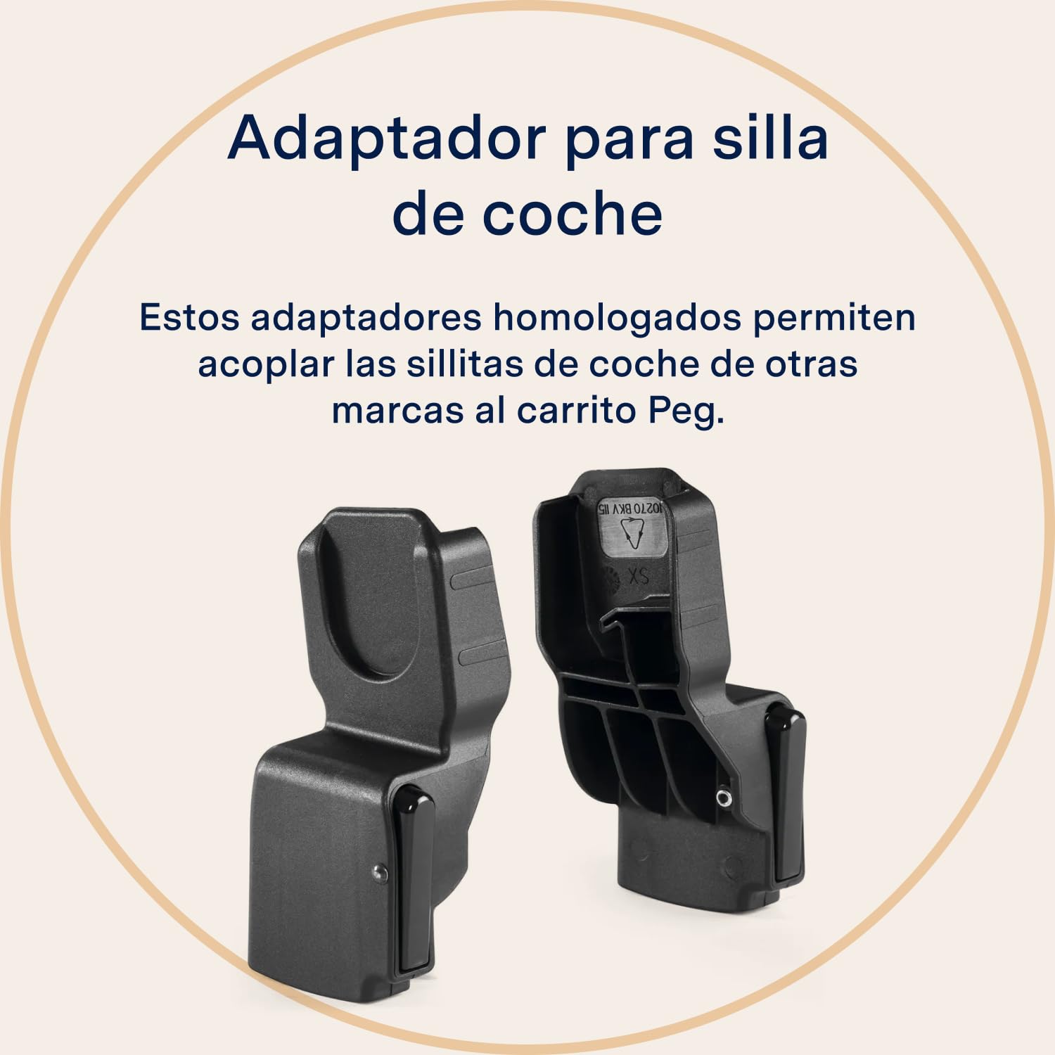 PEG Adapters for Car Seat - Adaptadores Universales para Sillas de Coche