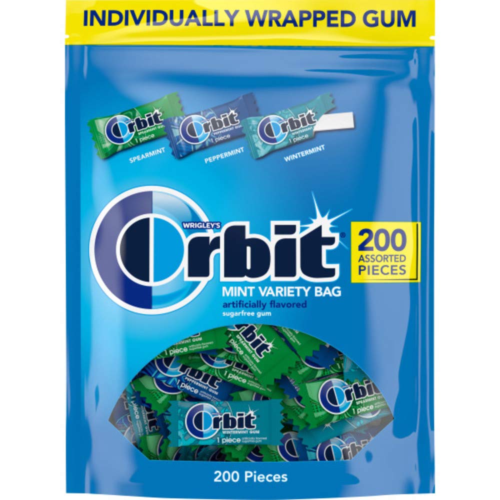 ORBIT Peppermint, Spearmint, & Wintermint Assorted Sugar Free Chewing
