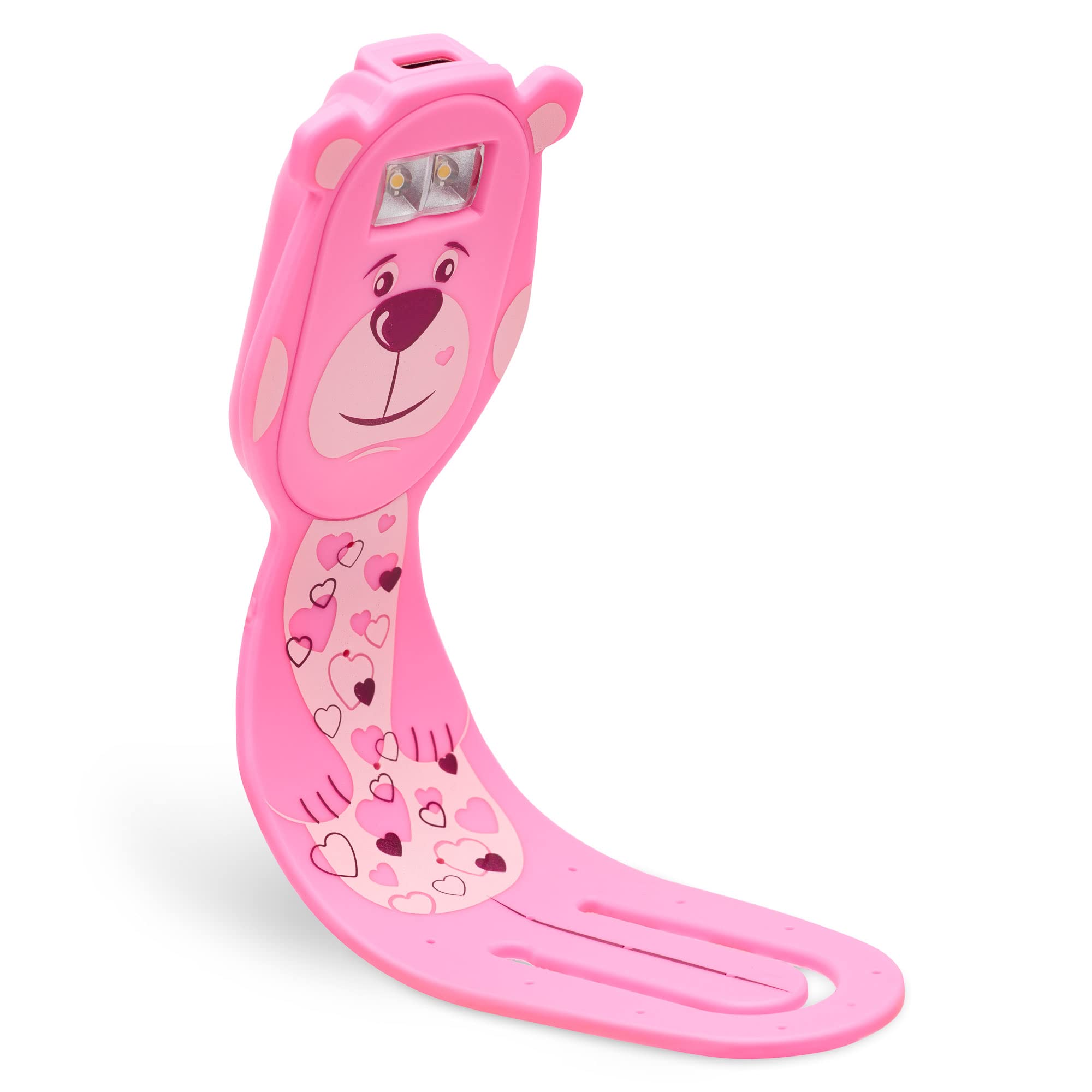 Luz de Lectura Recargable Flexilight | Marcador y Luz de Lectura 2 en 1 | Lámpara LED con Clip | Luz de Libro para Leer para Niños, Adultos | Accesorios Libros | Regalo Lectores