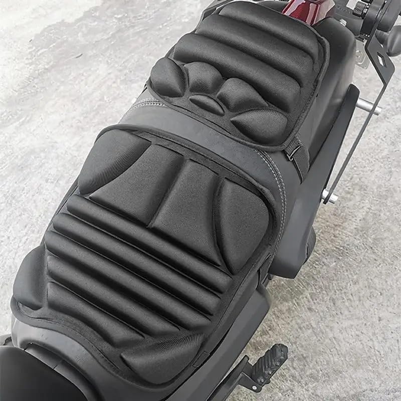 Funda para Asiento Moto 2 Uds Almohadilla para Asiento De Motocicleta Hion Transpirable Accesorios para Ti&Ger 800 Fundas Asiento