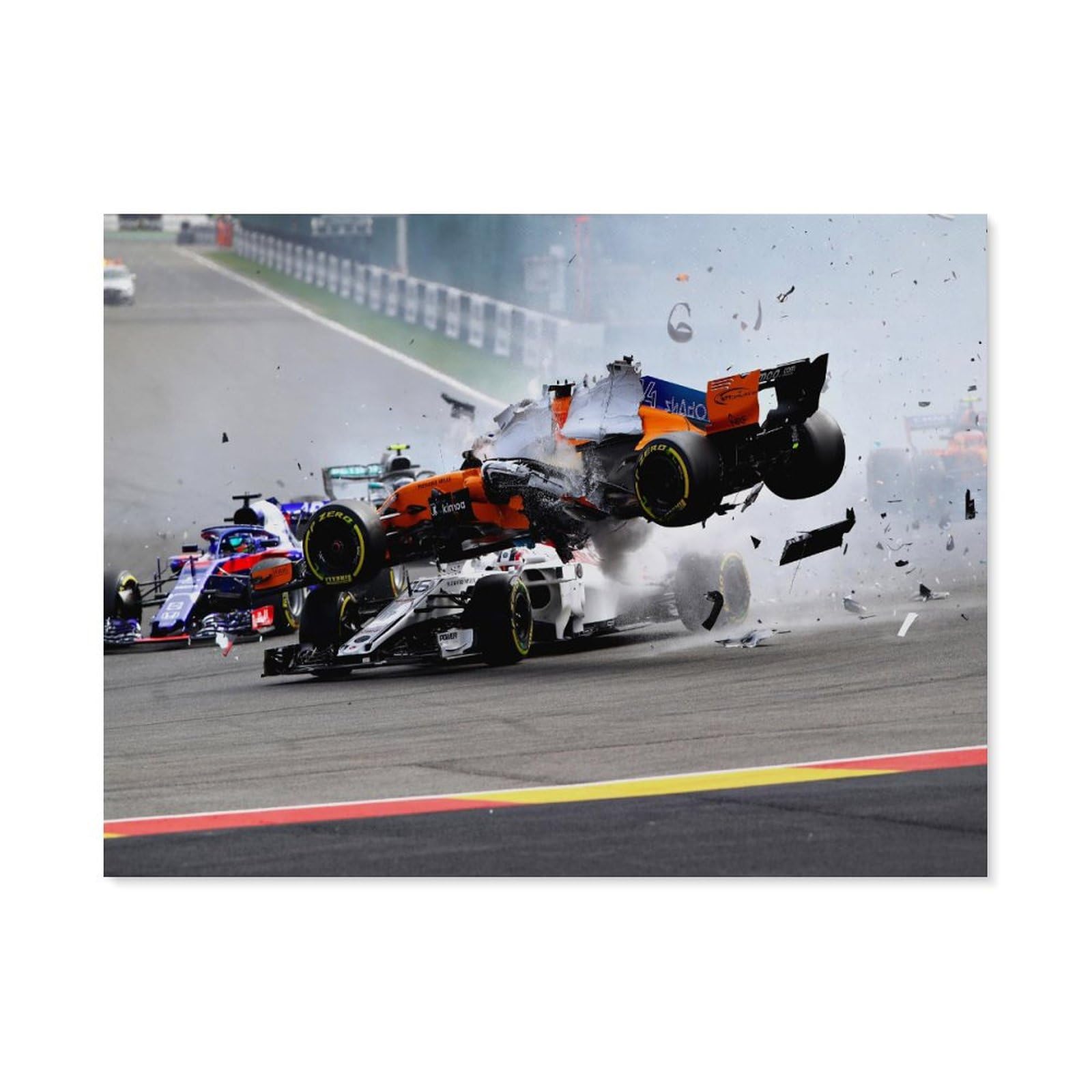 Gsbrsnts A7 F1 Car，Diamond Art Kits For Adults And Kids, Full Drill Round Rhinestone Paint With Diamonds(30 X 40 Cm/11.81 X 15.74 Inches)-I3