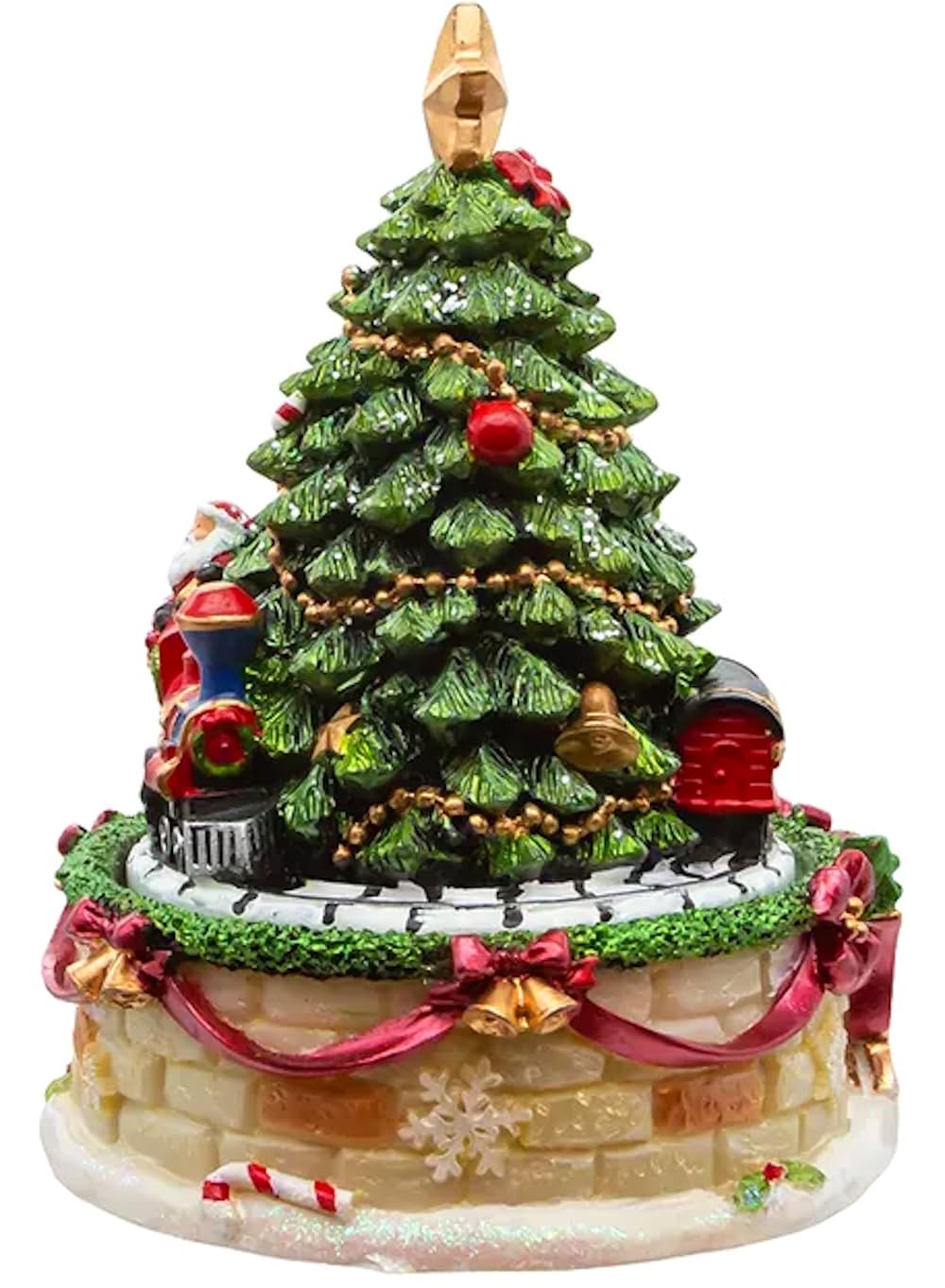 Amazon.co.jp: The Bridge Collection 6インチ 回転するクリスマス