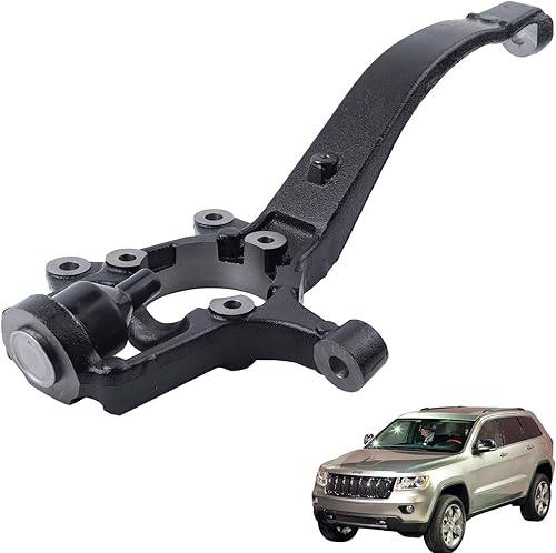 MUCO Manguito de dirección delantero izquierdo 698-009 para Dodge Durango J-eep Grand Cherokee 2011 2012 2013 2014 2015 2016 2017 2018 Reemplazar