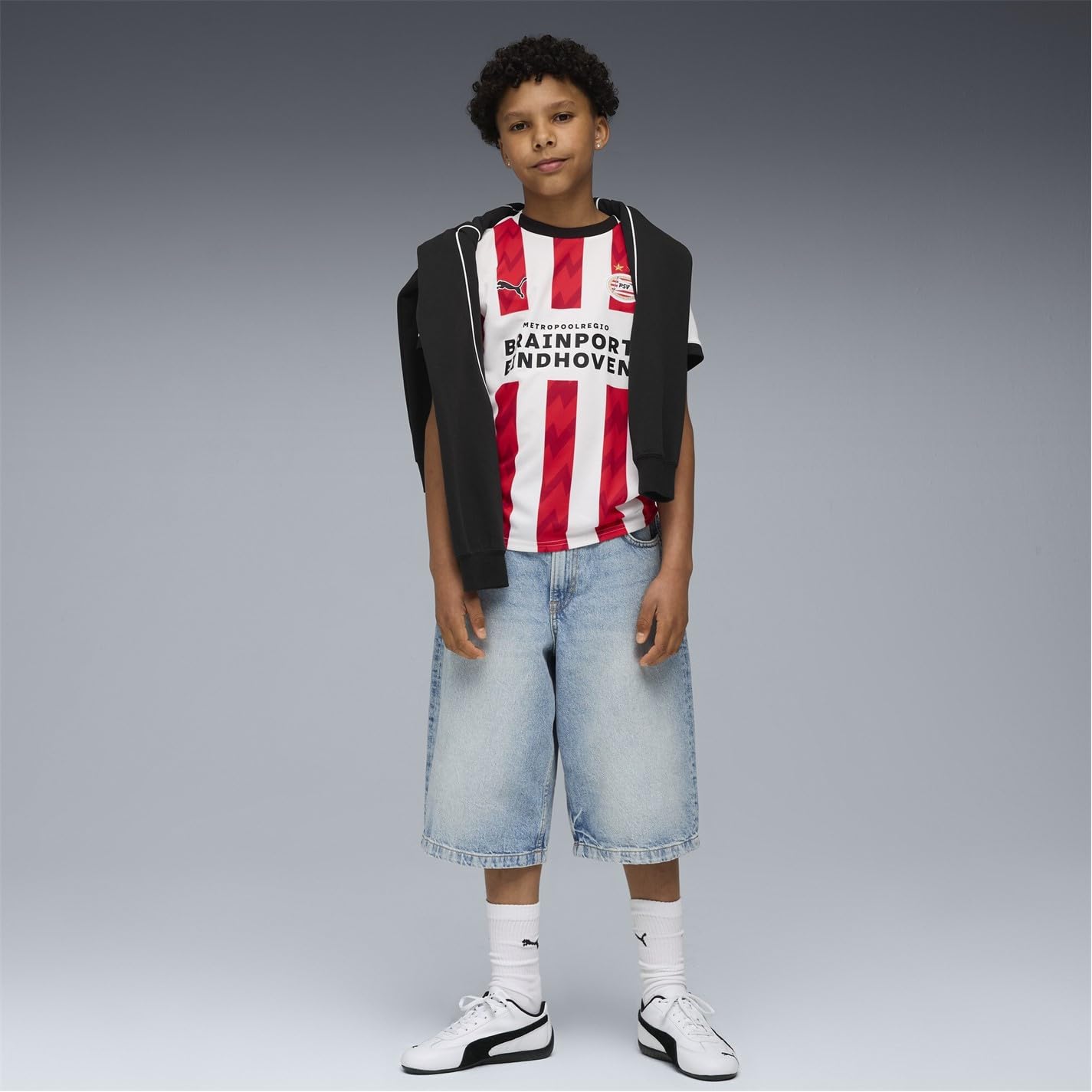 Puma Camiseta de manga corta para niños PSV Home 2025 2026