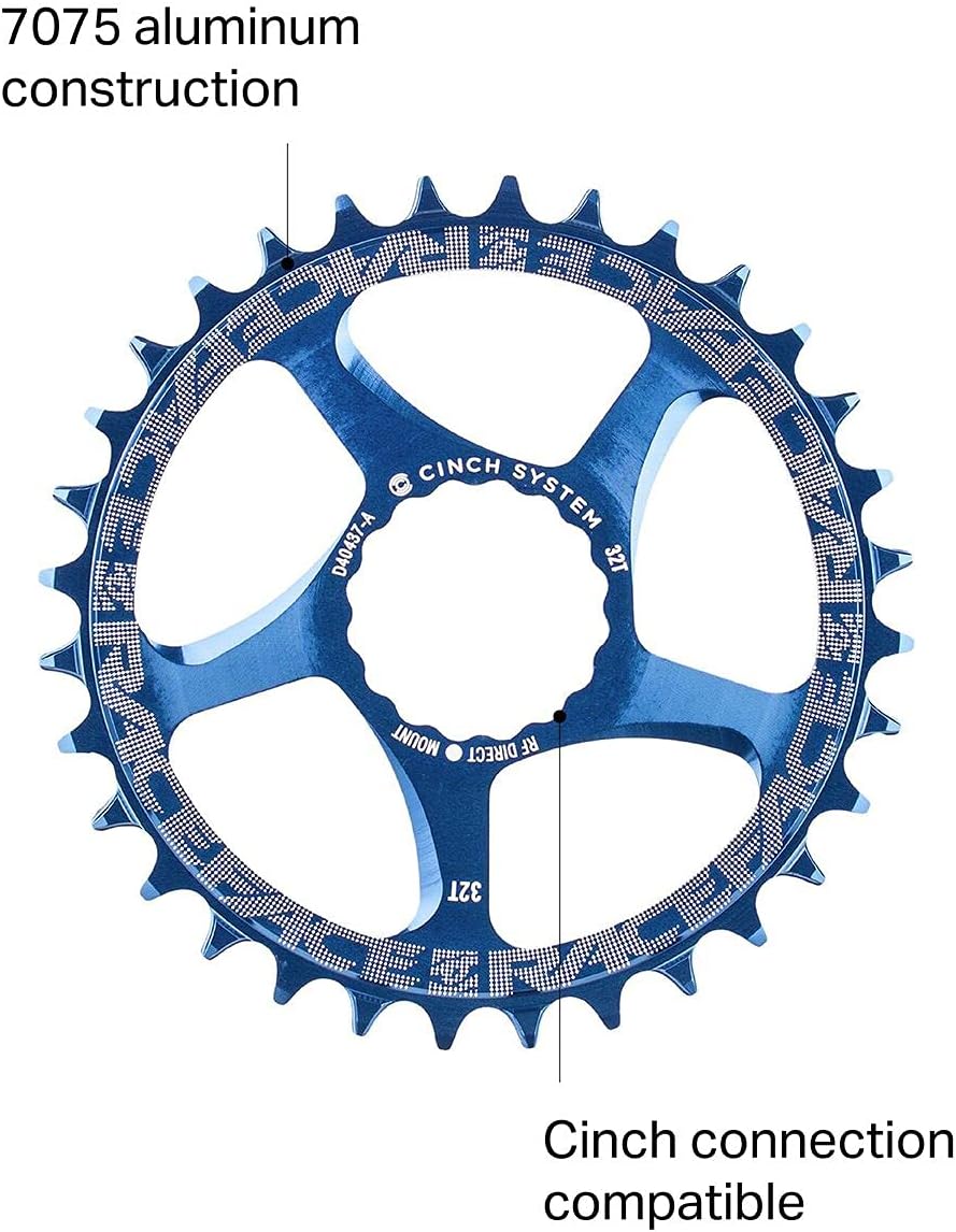 Race Face Blue Direct Mount Narrow-Wide MTB Chainring