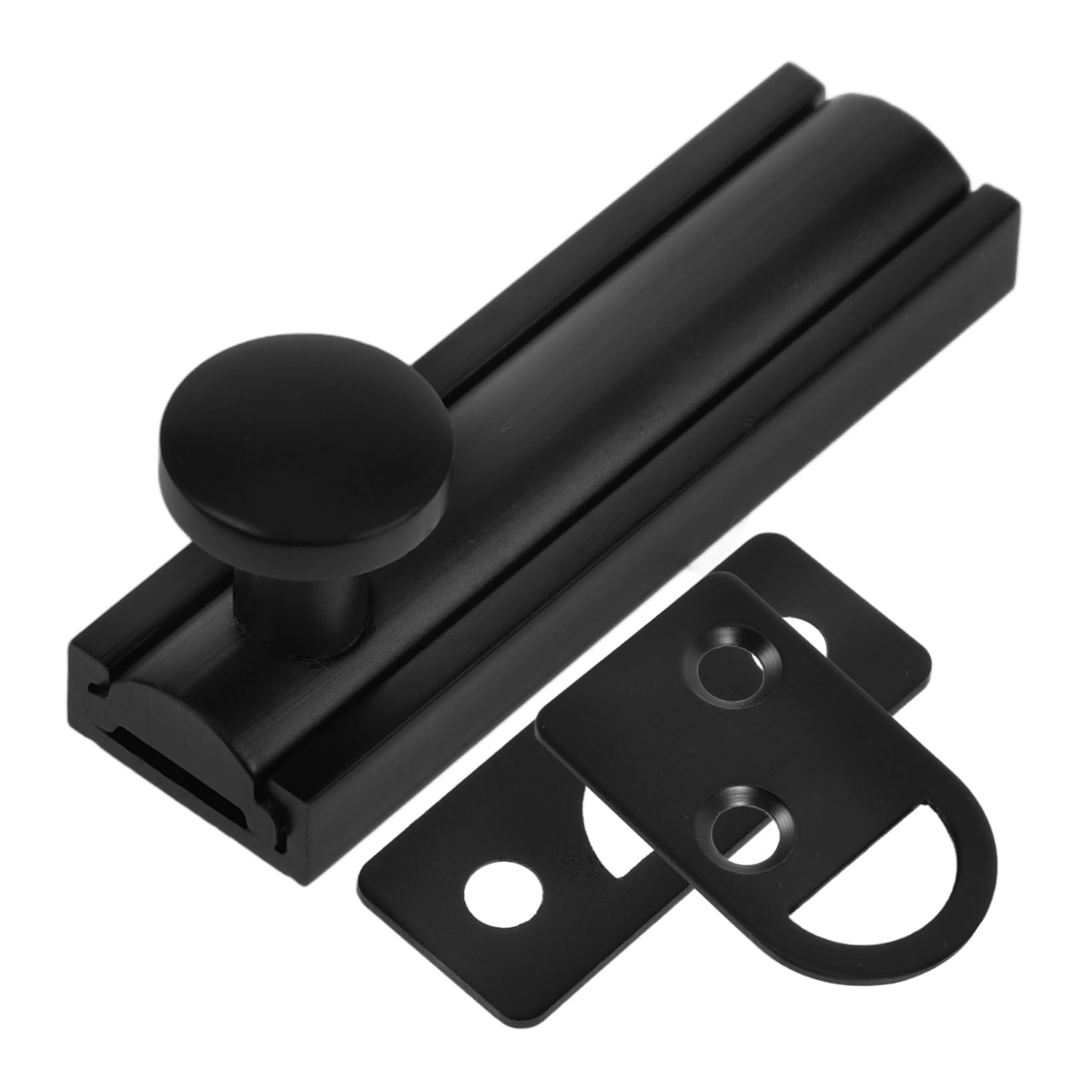 Lurrose 4 Pièces serrure à pêne dormant serrures de porte de sécurité serrure de renfort de porte serrure porte interieure serrure porte d'entrée serrure à pêne de porte loquet de porte